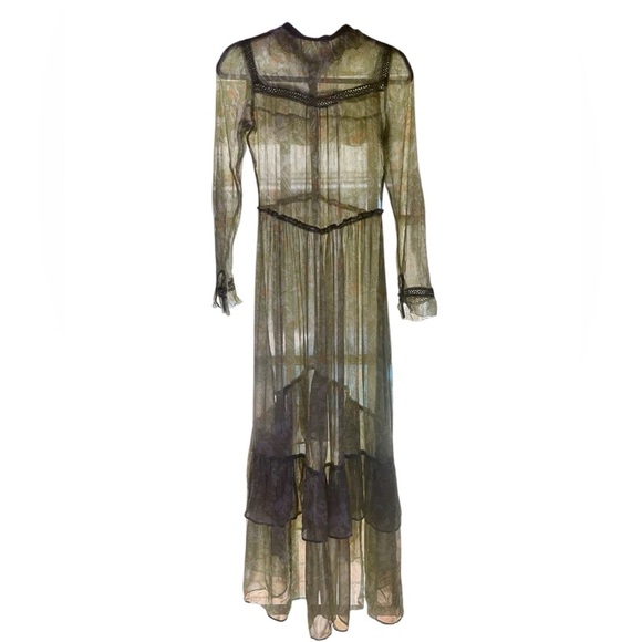 Anthropologie button down Floral Maxi NWOT - Picture 5 of 6